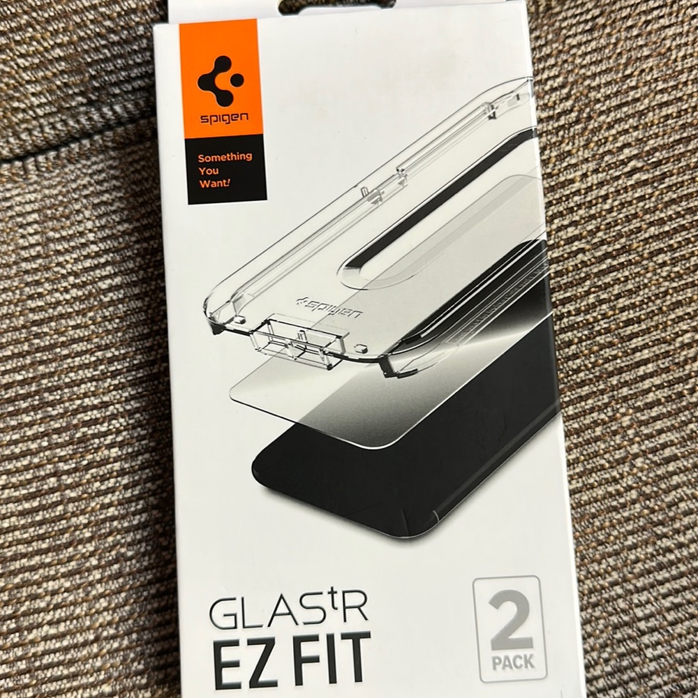 Spigen screen protector 2 pack - iPhone 12/12 pro-new!!